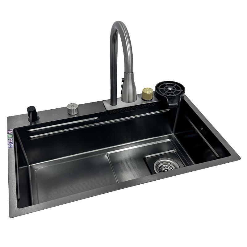 Fregadero de Una Tina de Acero Inoxidable Diseño Panal para Cocina