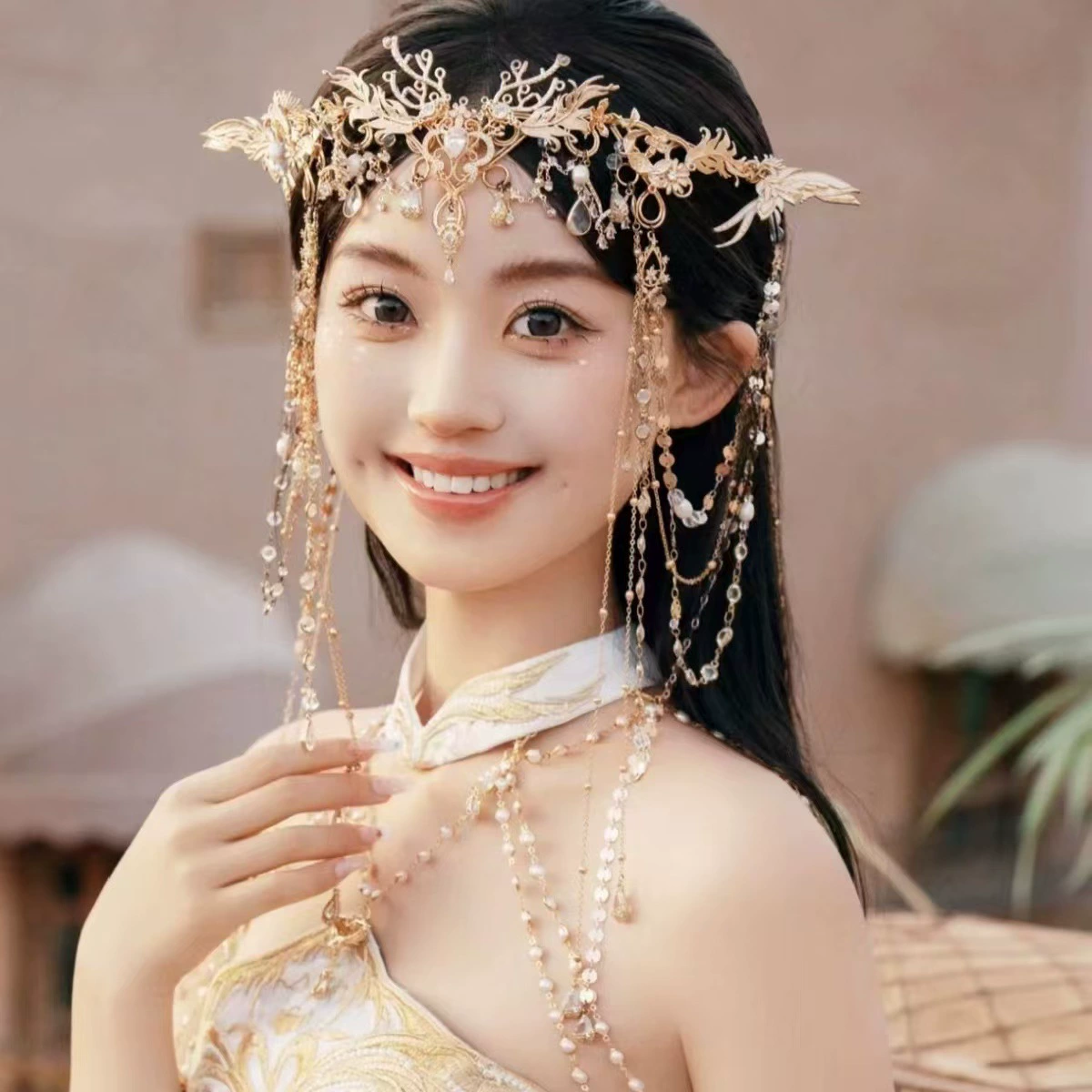 Китайский классический новый китайский стиль обруч для волос