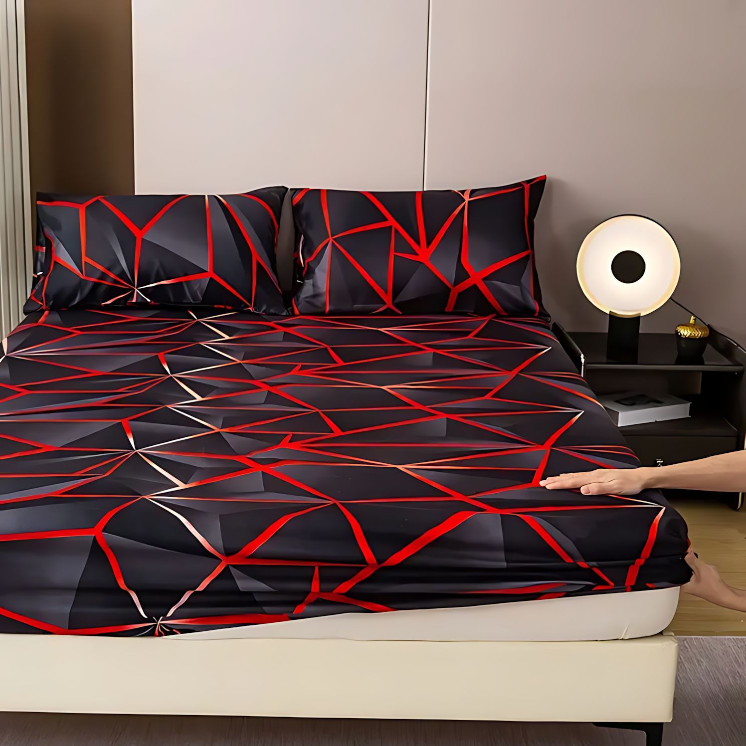 TEMU / JIT Amazon textiles caseros transfronterizos estilo de juego suave y cómodo cama gazonas ropa de cama