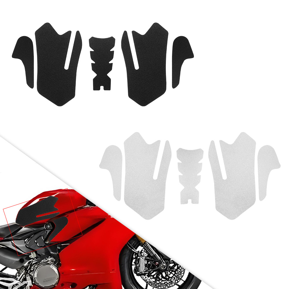 Para Ducati Panigale959 V2 16 - 19 modificado pegatinas de tanque de combustible pegatinas de hueso de pez pegatinas de esmerilado antideslizante