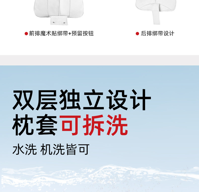 Suitable for 26 Models of Zhiji Ls6/Ls9 Seats, Original Car Color Seat Headrest, Comfortable and Soft Neck Support, Official Same-Style Headrest