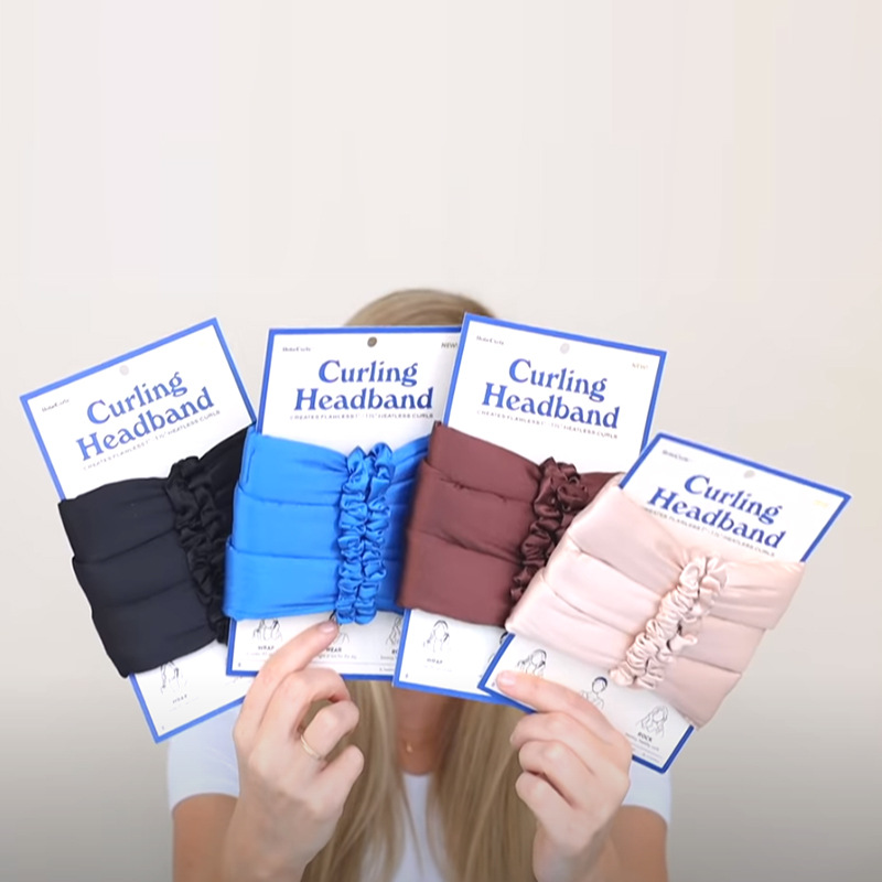 Venta al por mayor Amazon perezoso sueño esponja de espuma no caliente rizador de pelo banda de onda grande rizador de pelo femenino R272