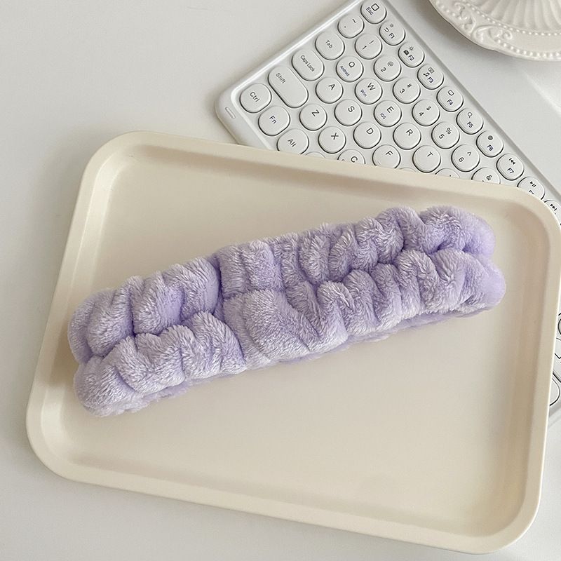 Banda para el cabello para el lavado de cara, diadema linda antideslizante para mujer, 2024, nueva horquilla de celebridades de Internet, mascarilla facial, cinturón para el cabello, tocado