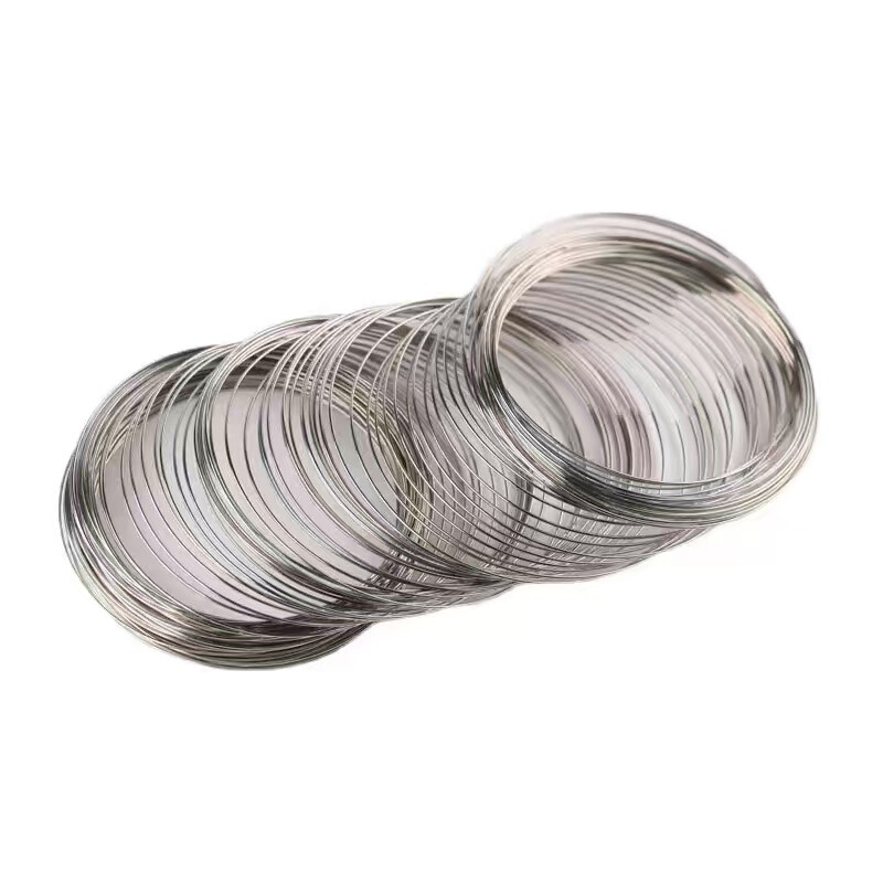 Stainless steel memory wire bracelet elastic cord DIY bracelet accessories beads jewelry materials bracelet wire ring Stainless steel memory wire bracelet elastic cord DIY bracelet accessories beads jewelry materials bracelet wire ring