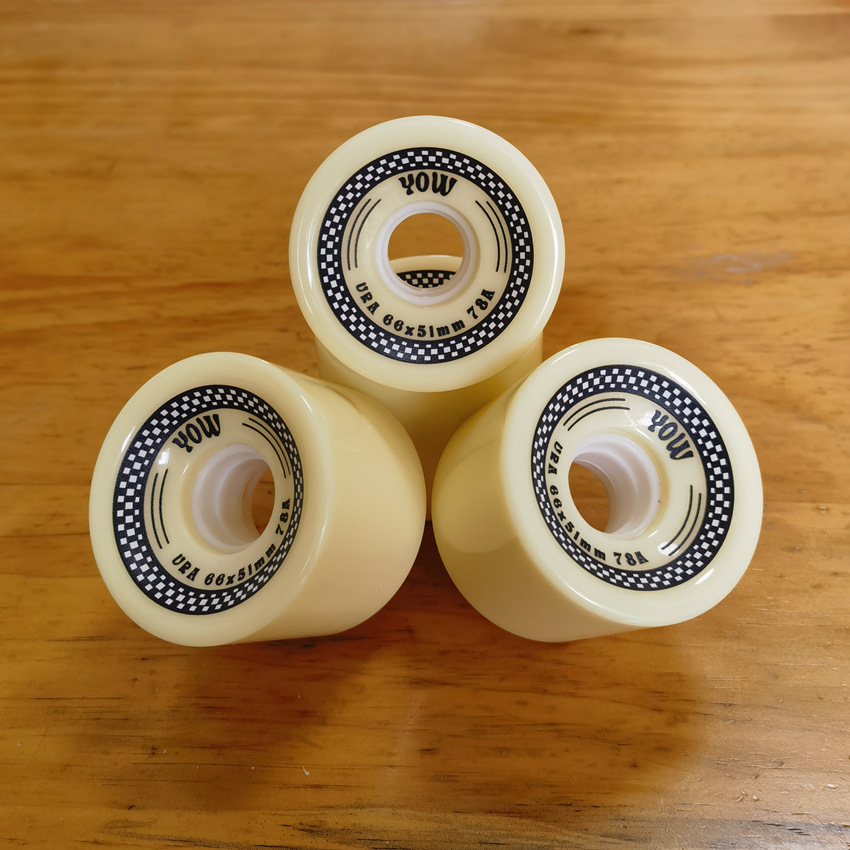 yow carver Land surfboard skateboard wheel 66mm 69mm high rebound wear-resistant professional wheel long plate wheel