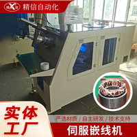 伺服嵌线机自动化设备马达入线机绑线机伺服无刷电机定子绕线机器