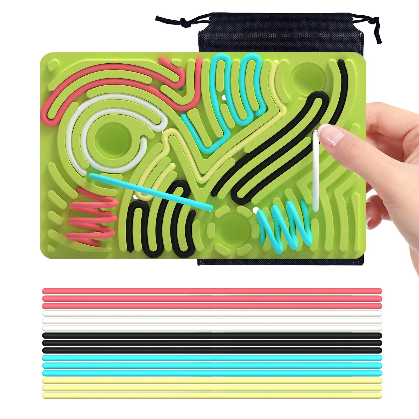 Transfronteriza venta caliente Sensory Activity Board silicona sentido roedores pionero placa de descompresión de presión suave