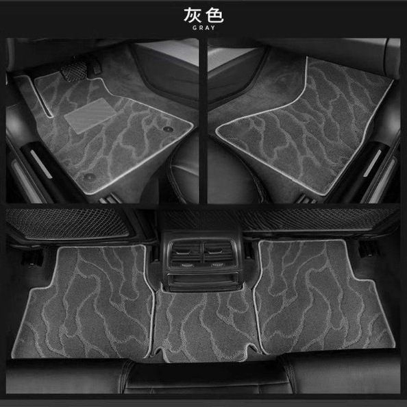 适用奔驰C260/E300/GLC/GLB/A200专用款耐脏环保汽车脚垫地毯地毡|undefined