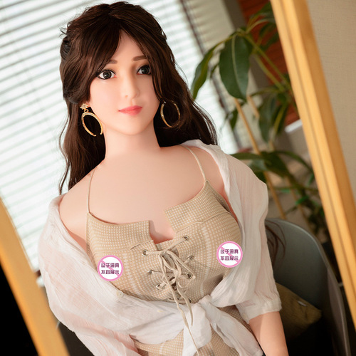 Long-lasting Intelligent Bingbing Inflatable Doll: Full-Body Soft Silicone, Insertable Design, Men's Masturbation Device, Adult Sex Toy