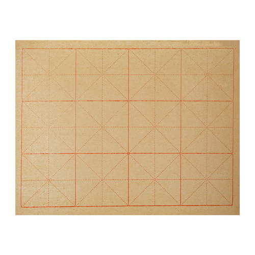 Raw edge paper rice grid rice paper calligraphy practice paper wholesale calligraphy practice paper thickened beginners writing yuan calligraphy paper