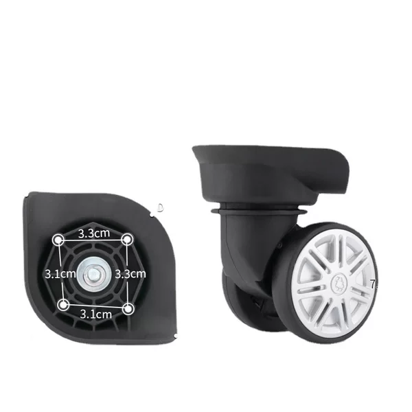 Spot luggage wheel accessories universal wheel luggage case suitcase suitcase password box roller wheel replacement