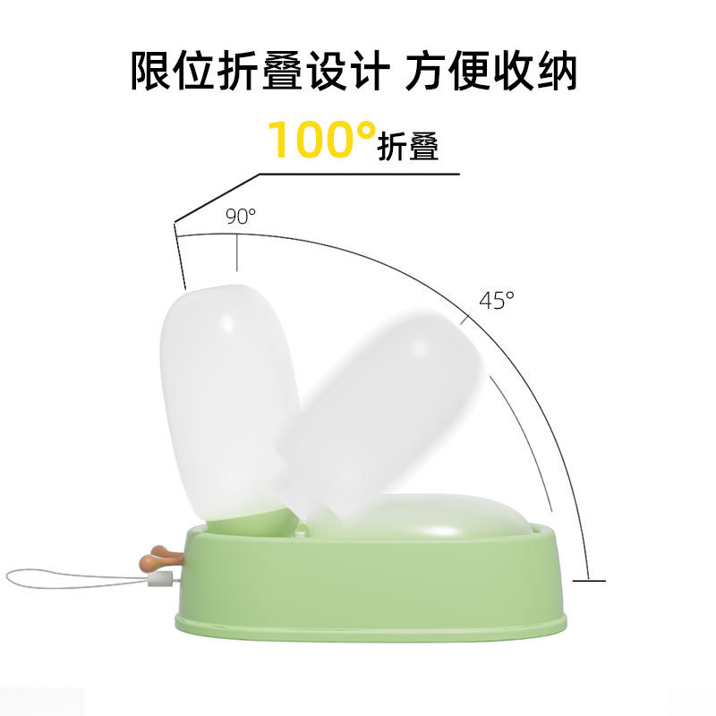 Taza de agua portátil multifuncional al aire libre para perros, bebida de agua, alimentador de agua, taza para mascotas, suministros