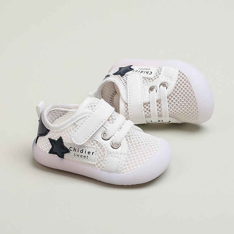 Zapatos casuales de malla para niños, primavera y verano, zapatos para niños pequeños de suela suave para niños, zapatos de malla para bebés para niñas, zapatos para niños, antideslizantes