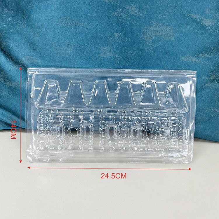 批发透明PVC吸塑盒花苗包装盒菜苗吸塑包装盒各种冰菜幼苗吸塑盒