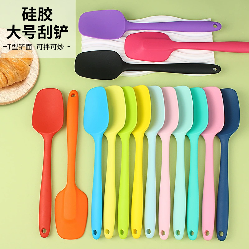 Spot large all-inclusive integrated scraper, integrated scraper cream shovel, jam shovel, wholesale baking tools