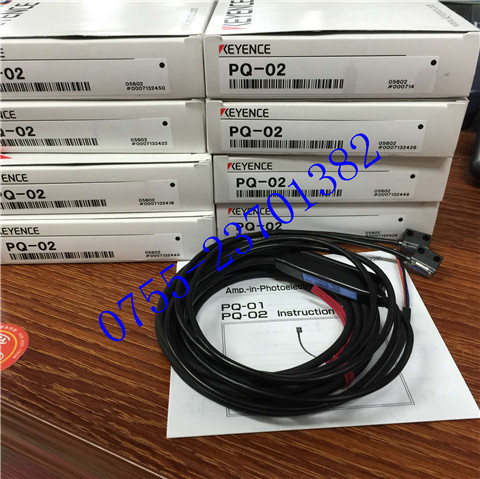 全新对射式光电开关KEYENCE基恩士传感器PQ-02 PQ-01 质保一年