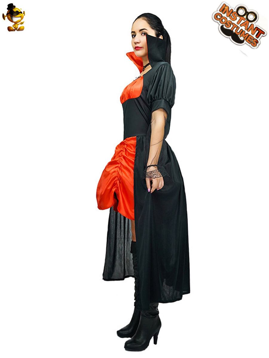 Halloween de las mujeres adultas vampiro traje fantasma Festival vampiro Cosplay rendimiento traje etapa del partido