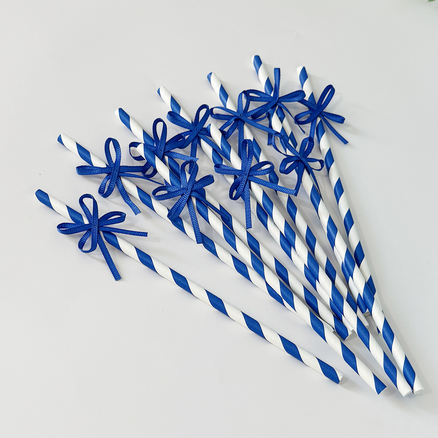 Fabricantes al por mayor creativos papilla de arco paja fiesta decoración mesa de postres vestido de cumpleaños botella de pudín inserto