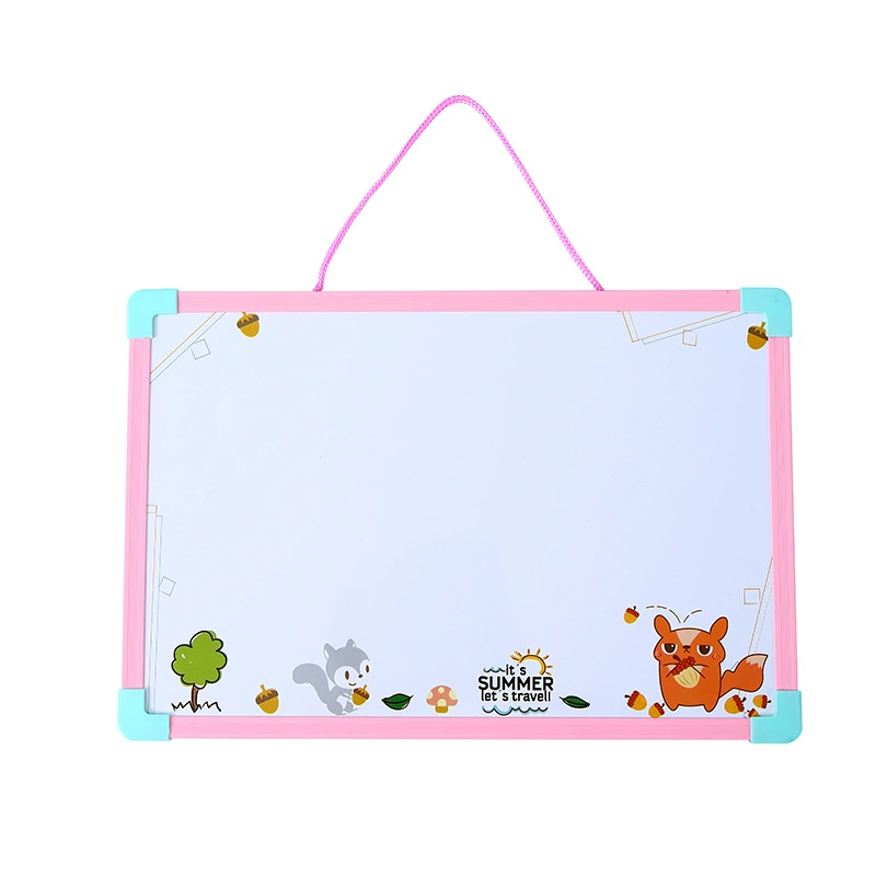 晶晶 Magnetic children's double-sided whiteboard writing and erasable baby graffiti office notes dry erasing hanging message board