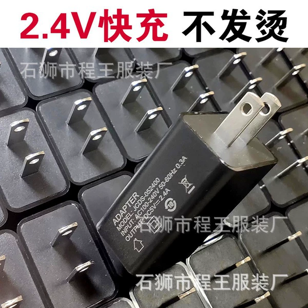 [2.4V快充电头一个]