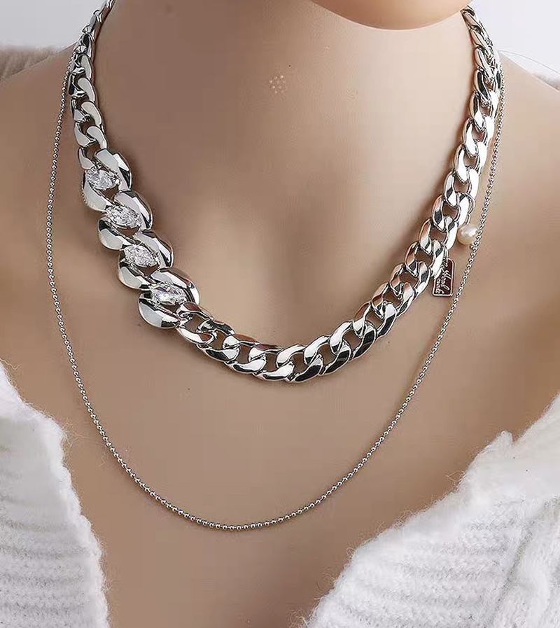 1 Piece Fashion Geometric Alloy Plating Womenu0027S Necklace