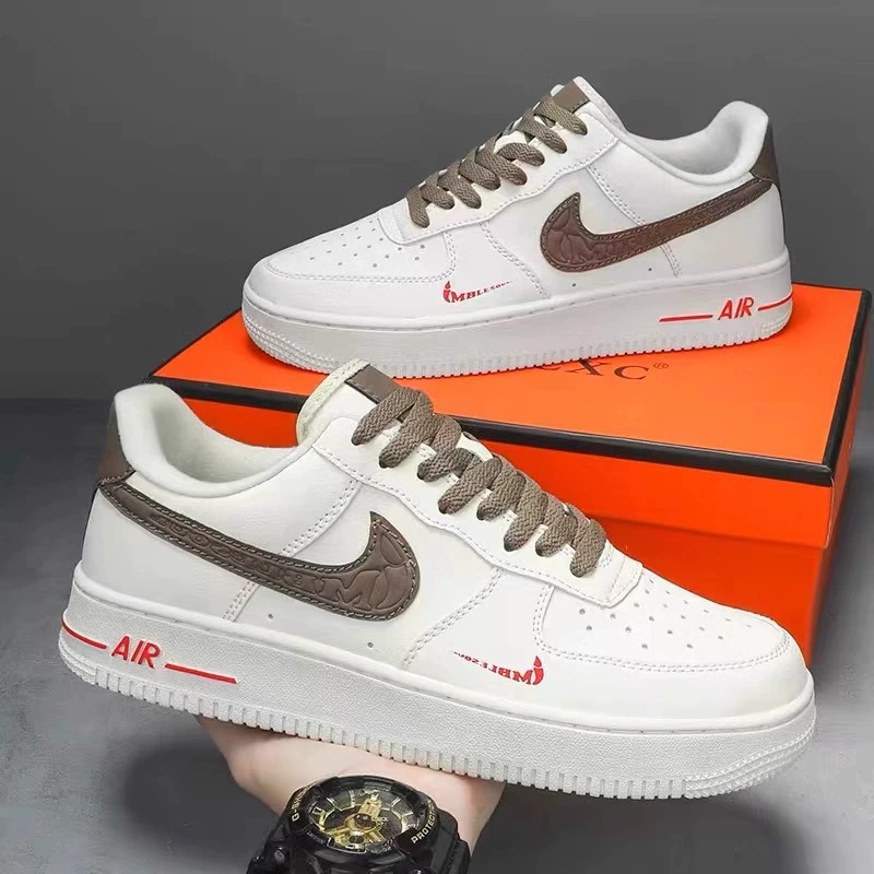 Nike Air Force 1, качественные кроссовки, обувь, универсальные спортивные белые кроссовки