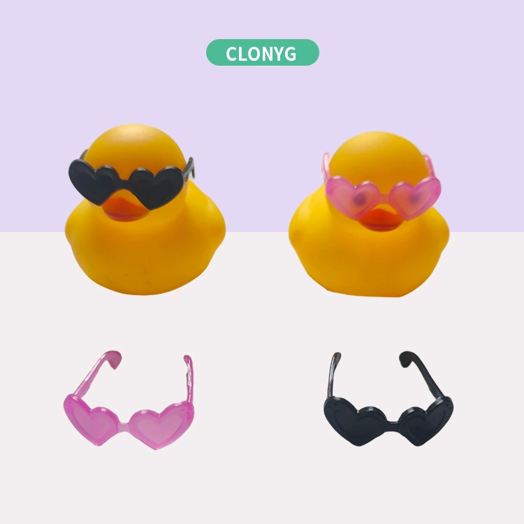 Мини-украшения в форме сердца маленькие солнцезащитные очки соседства