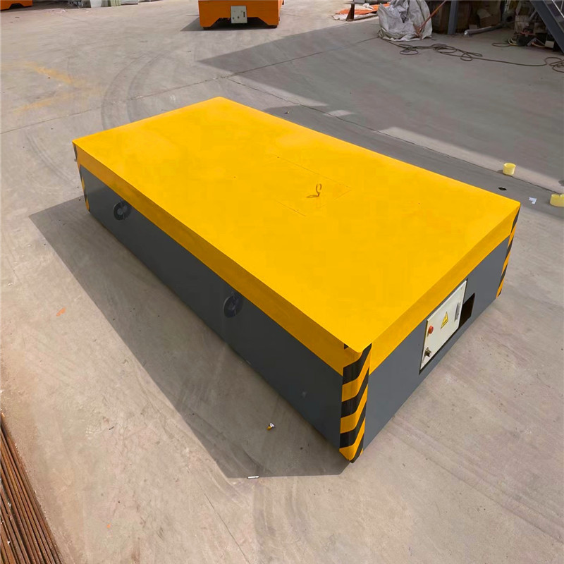 蓄电池无轨20T电动地平车轨道式30T地50T平板运输车电动平板车