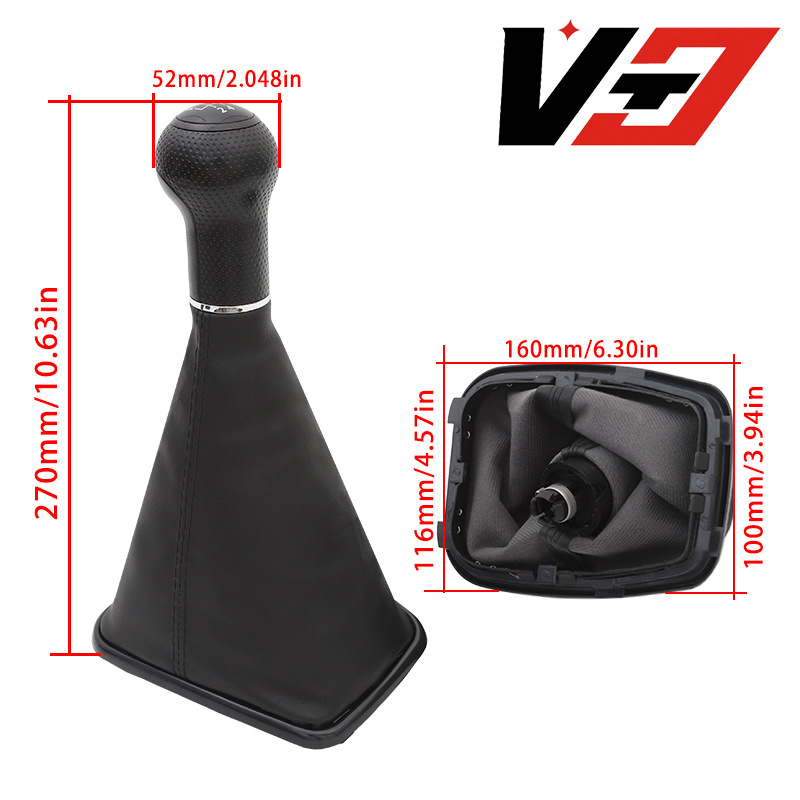 Suitable for Volkswagen Golf 4 Gear Lever Handball Shift Handball Mk4 Gear Head Bora 5/6 Gear