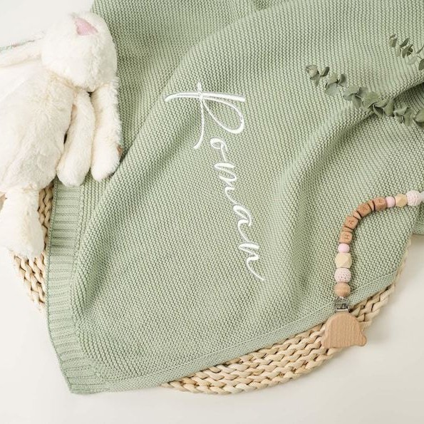 etsy 刺繍ベビーブランケット diy 名前ベビー子供ベビーブランケット昼寝ブランケットアマゾン ins クロスボーダー限定|undefined