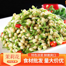 茉莉花菜食用新鲜花酒店特色半成品凉拌菜炒鸡蛋素菜冷盘野菜食材