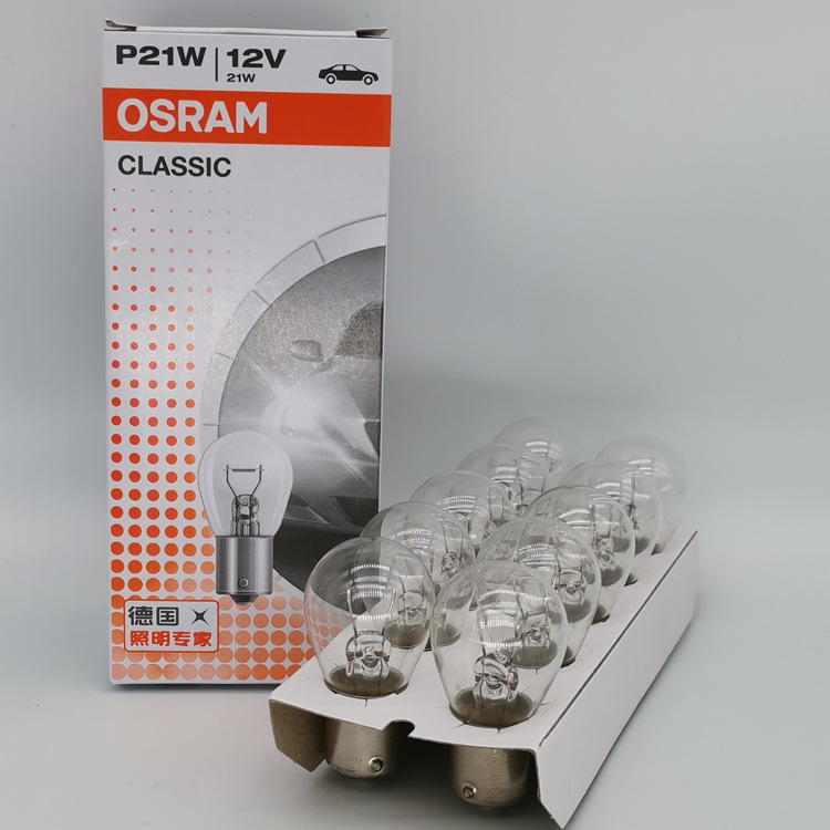 Osram Osram 7506 P21W 12V Ba15S Classic 1156 Car Reverse Brake Bulb