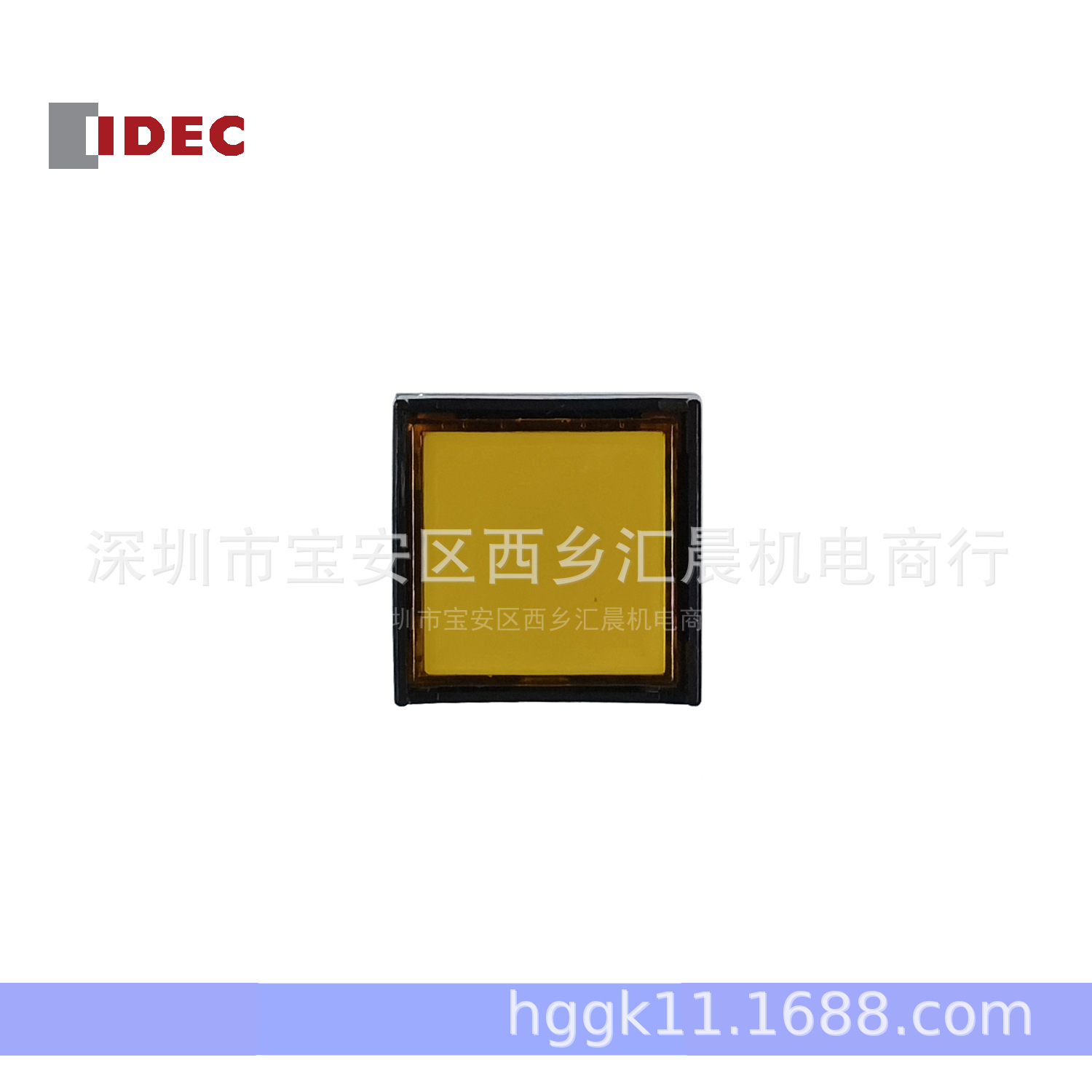 供应IDEC和泉按钮开关AL6Q-A24YC安装孔径16MM