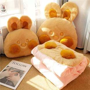 Suitable for Car Pillow Quilt Two-In-One Winter Car Thickened Blanket Sleeping Pillow Car Dual-Purpose Office Lunch