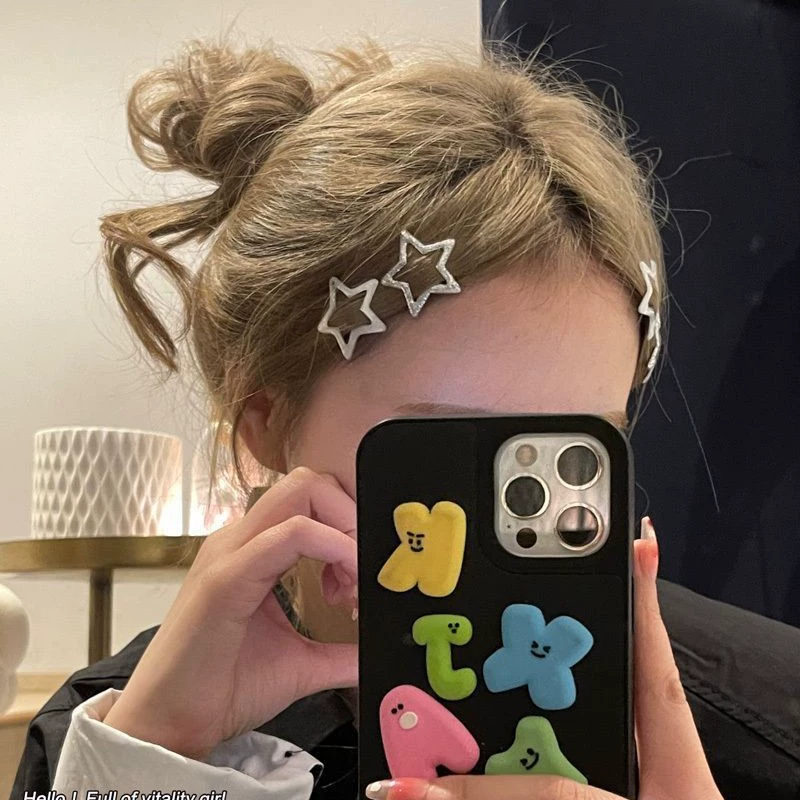Заколка Hairgrip, милые челки, аксессуар для волос, интернет-знаменитость