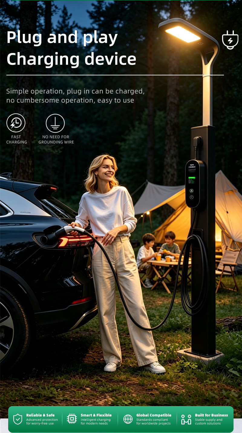 Cee European Standard Type2 Ac Charging Gun Australian Standard Industrial Plug 32A7Kw Electric Vehicle Ccs2 Smart Fast Charging