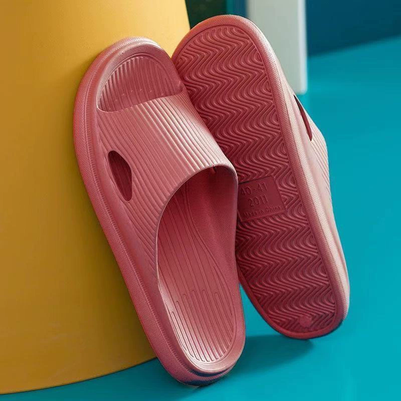 Indoor slide slippers, soft sole, lightweight platform, multiple colors, sizes 36–45