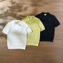 �羳��Ʒ��LAC 26ss�¿� ͬɫ�����Ů�ļ���ɫ����polo����֯��