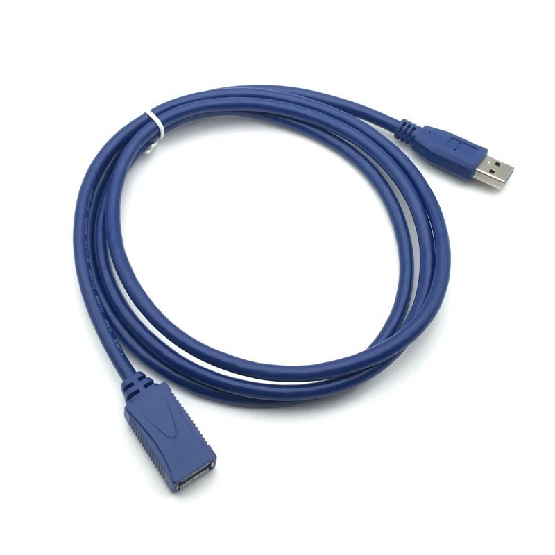 Удлинительный USB-кабель из меди, USB 2.0 & USB 3.0, длина 0,3–10 м, до 1,5 А