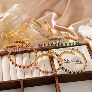 ins�LС���OӋ�в�ɫ�ʯ�_�����CŮ 18K 僽𲻵�ɫ�W���羳����