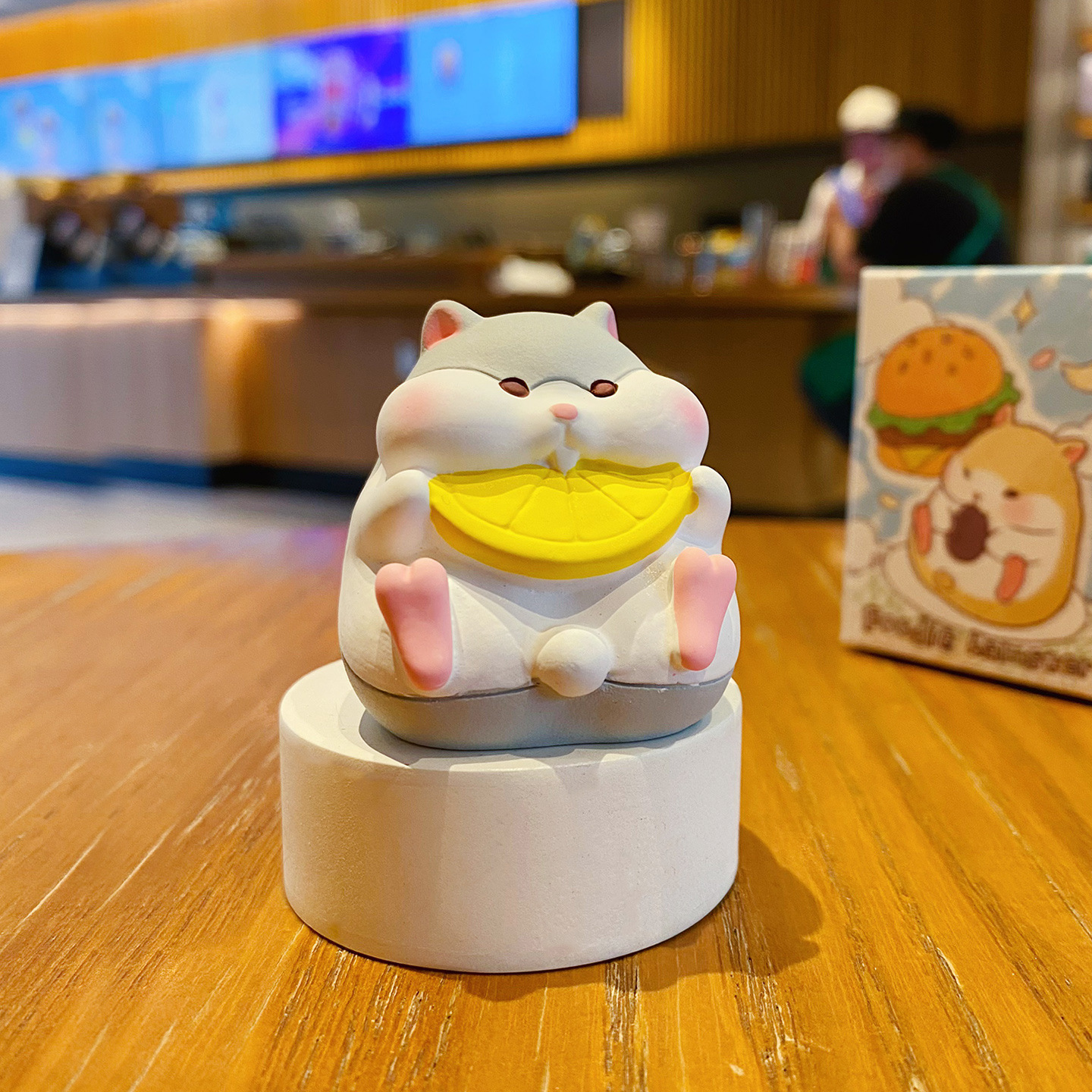 Оригинальные украшения серии Foodie Hamster в лимонном стиле