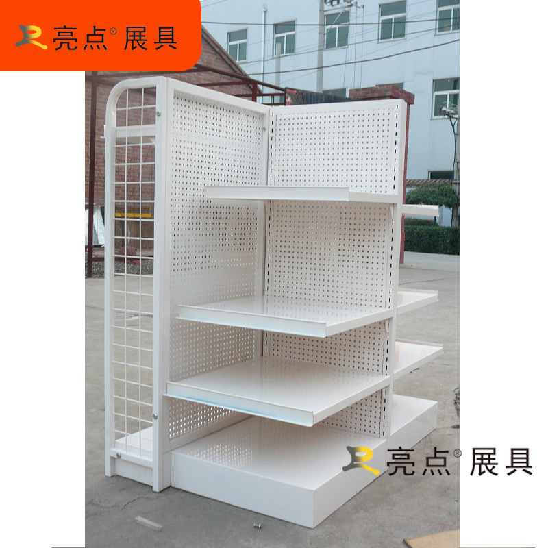 食品饮料展架定期制作陈列架食品架加大商超食品饮料展示架工厂