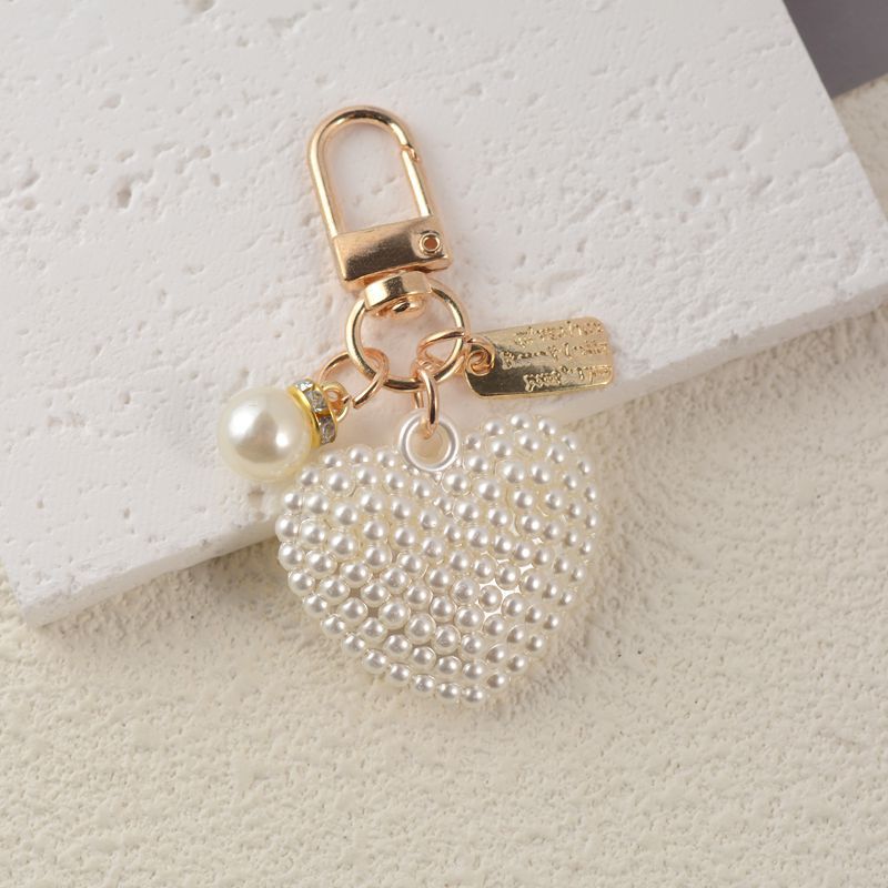 Simple Style, Classic Style Style Simple Style Classic Style Heart Shape Ball Zinc Alloy Unisex Bag Pendant Keychain