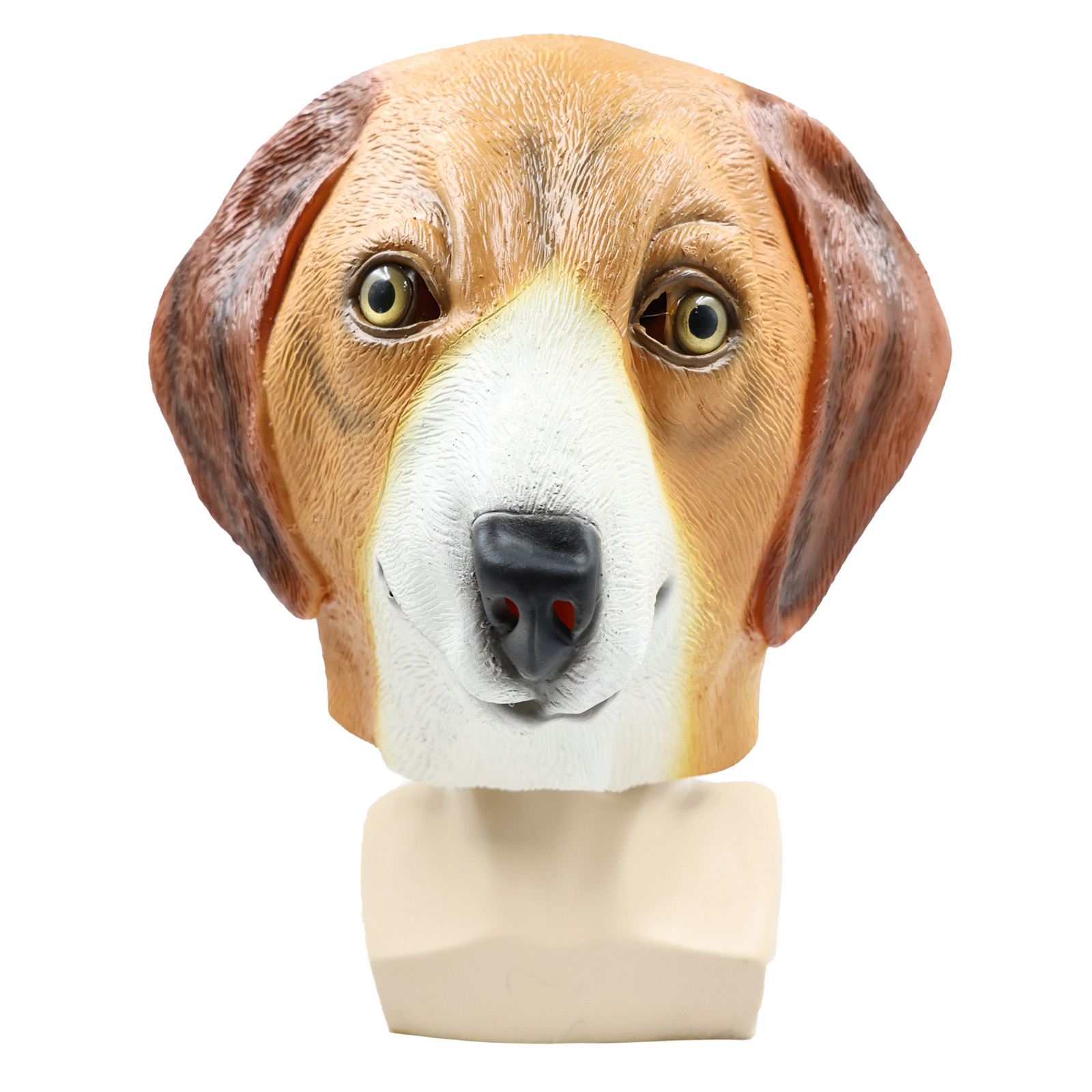 Máscara de látex de bestia divina parodia de celebridad, tocado de animal para accesorios de Halloween y transmisión en vivo, venta directa de fábrica