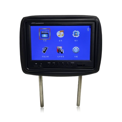 Car display MP5 car HD screen - 9-inch-black-headrest-mp5