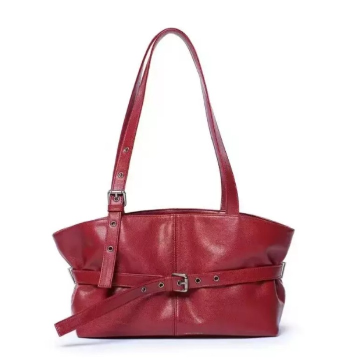 Ond Samooh estilo coreano de moda de mujer brazo locomotora bolso de hombro bolso ajustable de bolsillo