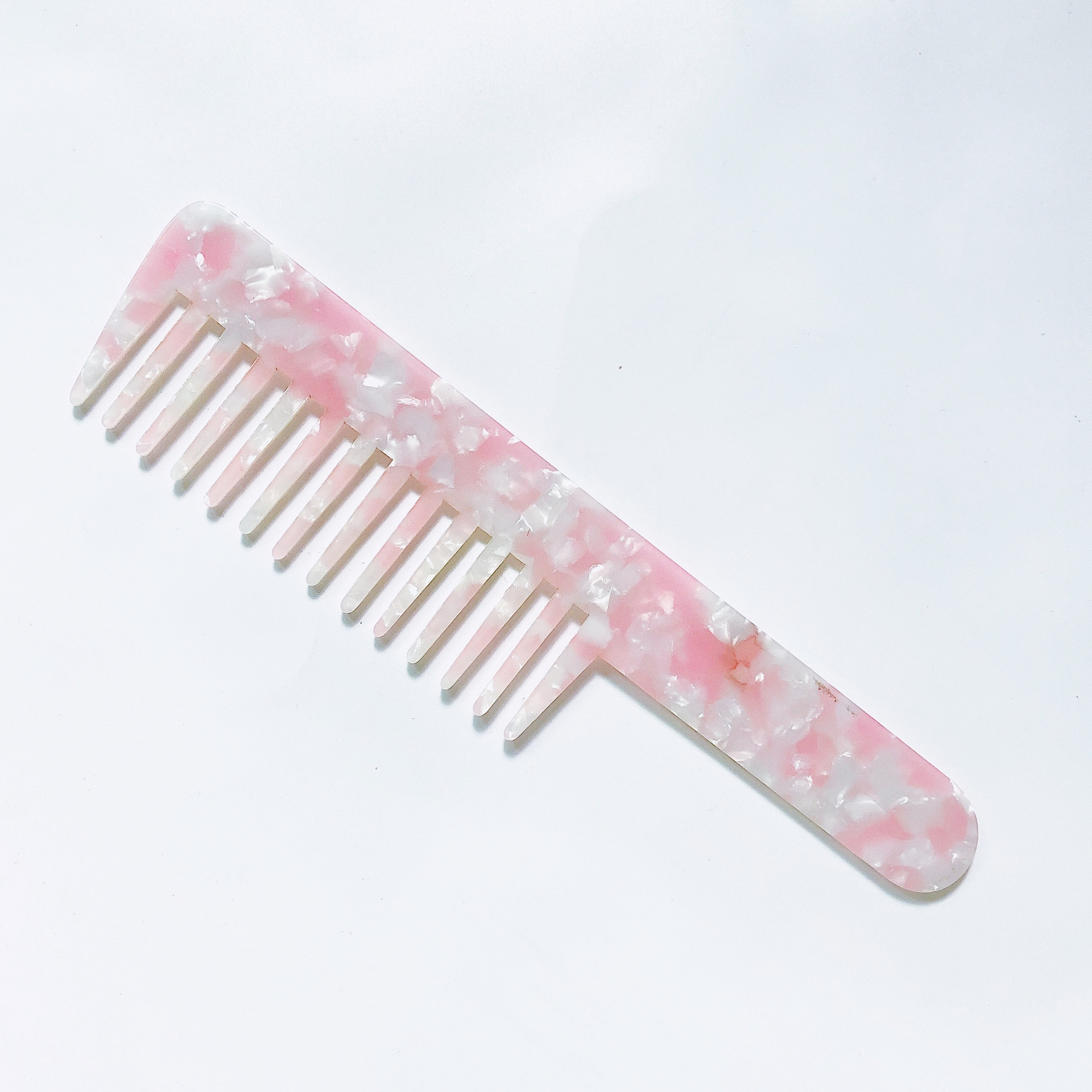 Xingyi Nouveau Rétro Feuille D'acétate De Cellulose Peigne Marbre Motif Long Manche Girly Capricieux Anti-statique Coiffure display picture 6