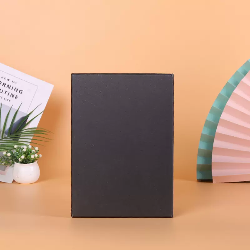 现货复古纯色牛皮纸礼物收纳包装盒天地盖伴手礼生日化妆品空纸盒