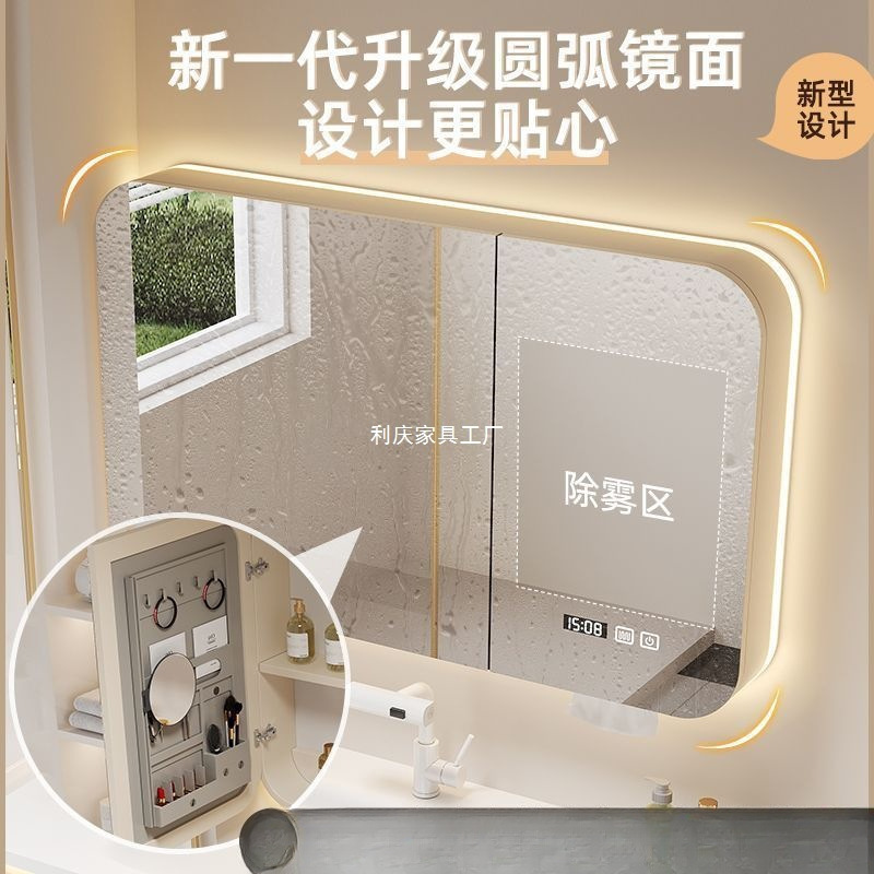 橡木浴室柜新款陶瓷一体盆洗脸盆洗手台洗漱台浴室柜组合厂家批发|undefined