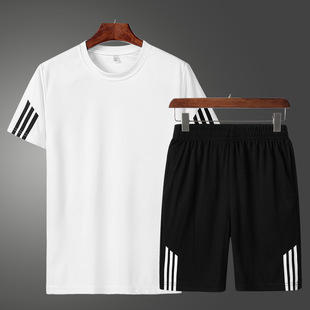 Summer sports suit, mini-skirt for gym, short sleeve T-shirt, clothing, set for leisure, for running